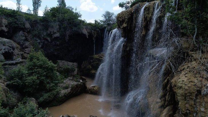 Göksu Şelalesi Ziyaretçilerin Uğrak Mekanı Haline Geldi G1