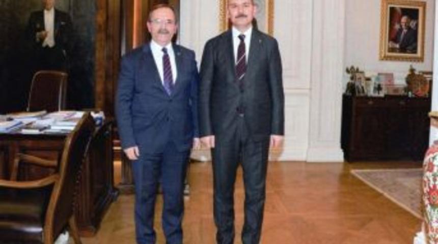 Başkan Şahin: &ldquo;baframız İ&ccedil;in &Ccedil;ok Olumlu Bir G&ouml;r&uuml;şme Yaptık&rdquo;