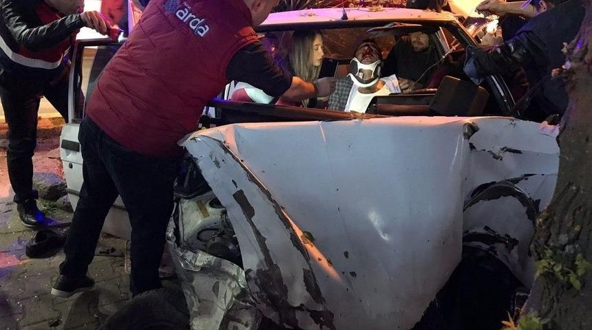 Ordu&rsquo;da Trafik Kazası: 2&rsquo;si Ağır 3 Yaralı