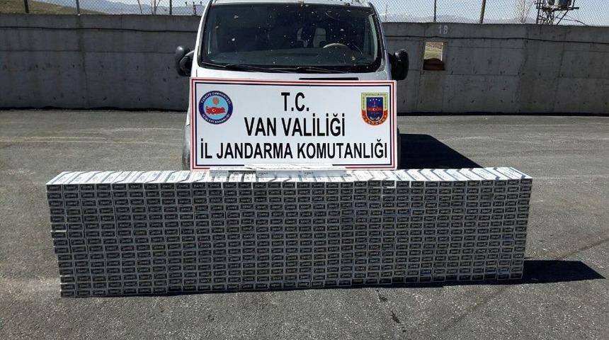 Van&rsquo;da 8 Bin 500 Paket Ka&ccedil;ak Sigara Ele Ge&ccedil;irildi