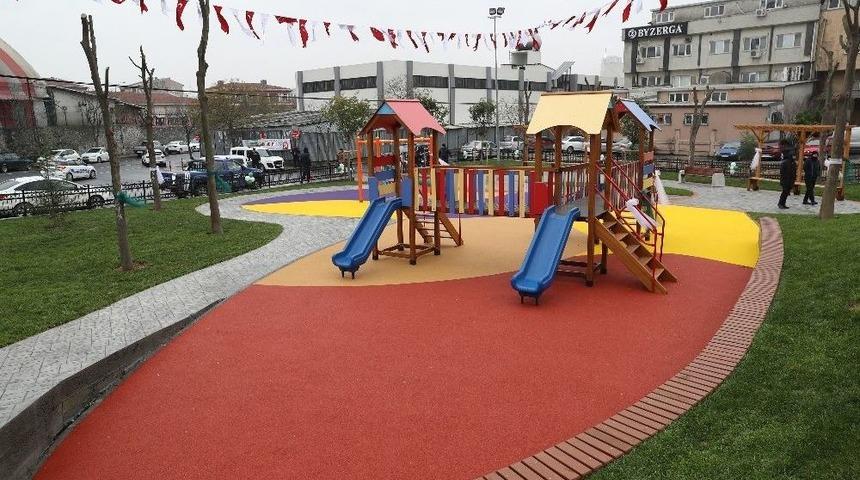 Gaziosmanpaşa&rsquo;da Yeni A&ccedil;ılan Parka Kud&uuml;s İsmi Verildi