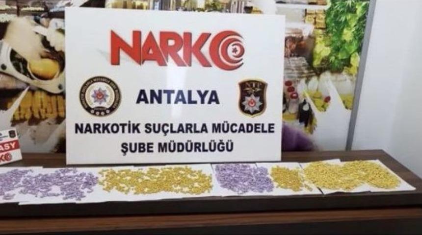 Antalya&rsquo;da Uyuşturucu Operasyonu