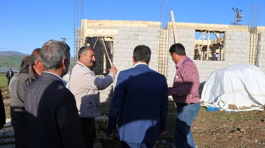 Varto&rsquo;da Devlet-vatandaş İşbirliğiyle Cami Yapımı