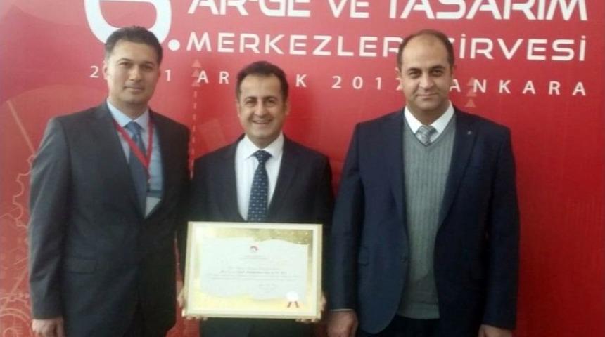 Mst&rsquo;ye Ar-ge Merkezi Belgesi