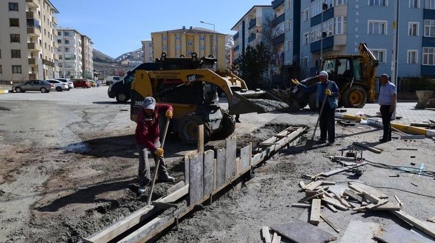 Paland&ouml;ken Belediyesi Sezona Hızlı Başladı