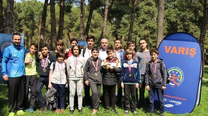 Oryantiring Turnuvası Renkli G&ouml;r&uuml;nt&uuml;lere Sahne Oldu