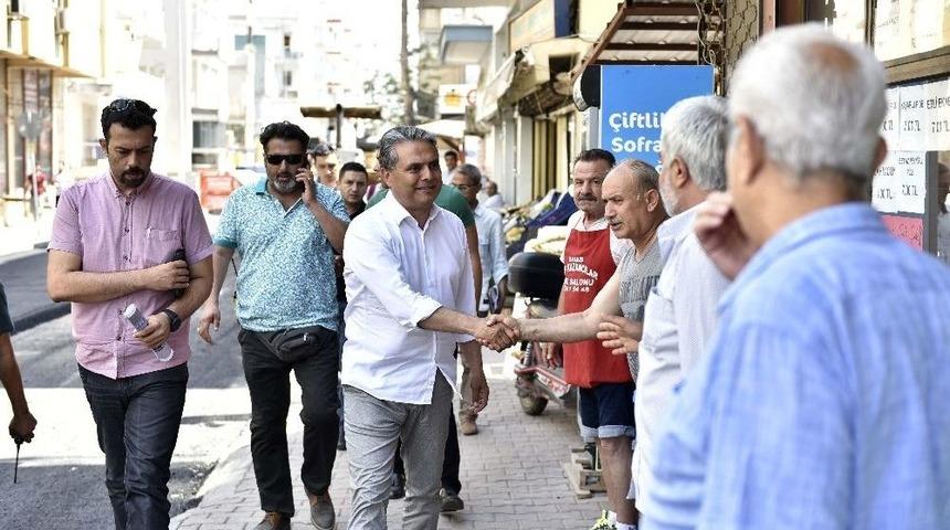 Başkan Uysal, Asfalt &Ccedil;alışmalarını İnceledi