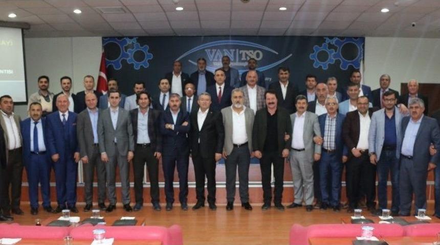 Van Tso Meclis Başkanlığına Ertürk Seçildi