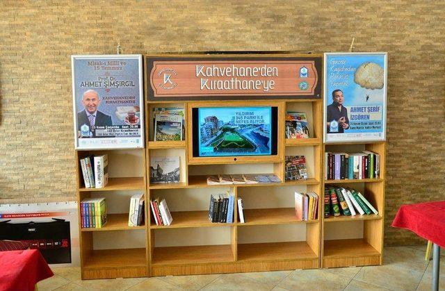 Yıldırım’da Kahvehanelere 5 Bin Kitap