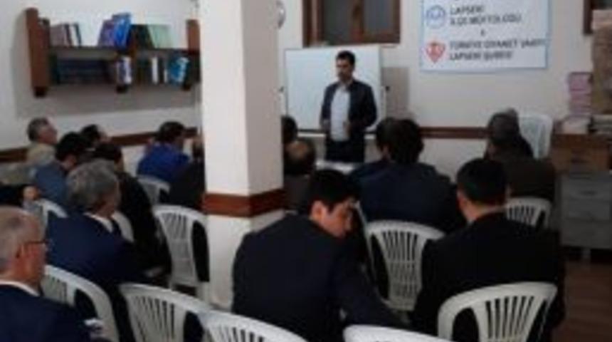 Lapseki&rsquo;de Kırım Kongo Eğitimi