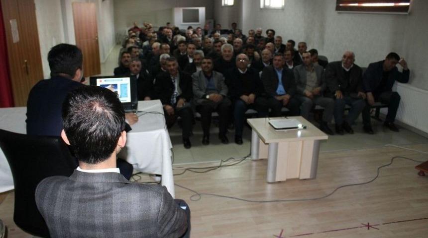 Kaymakam Belediye Başkan Vekili Dundar Yaptığı &Ccedil;alışmaları Muhtarlara Anlattı