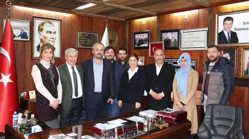 Ak Parti Kozlu İl&ccedil;e Y&ouml;netimi, Başkan Yılmaz&rsquo;ı Ziyaret Etti