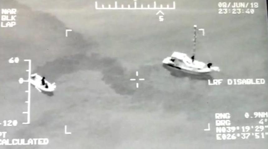 Kayıp Tekne Karaya Oturmuş Olarak Bulundu