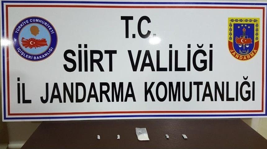 Siirt&rsquo;te 153,15 Gram Esrar Ele Ge&ccedil;irildi