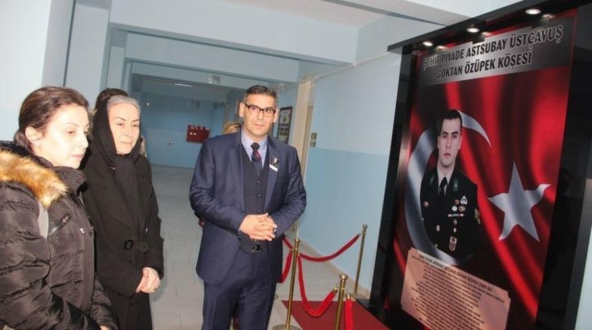Şehit Astsubay &Ouml;z&uuml;pek Vefatının 1. Yıl D&ouml;n&uuml;m&uuml;nde Anıldı