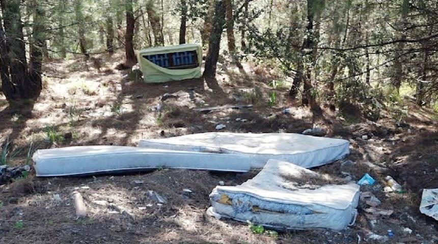 Marmaris Ormanları &Ccedil;&ouml;pl&uuml;ğe D&ouml;nd&uuml;