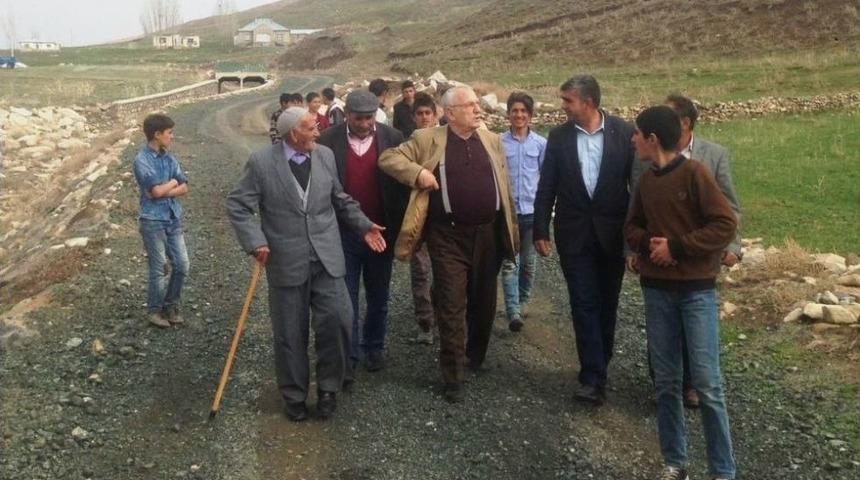 60 Yıl &Ouml;nce G&ouml;rev Yaptığı K&ouml;y&uuml; Unutamadı