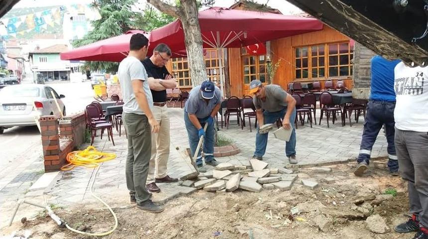 Başkan Duymuş &Ccedil;alışmaları İnceledi