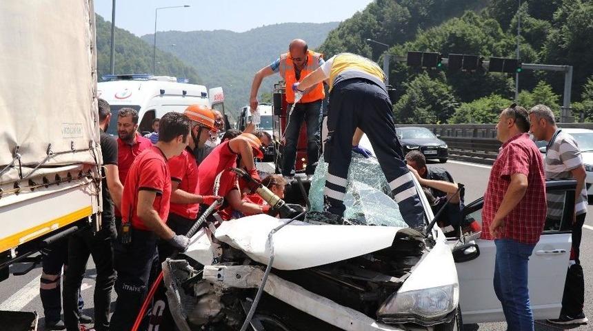 Bolu Dağı’nda Feci Kaza: 1 Ölü, 2 Yaralı