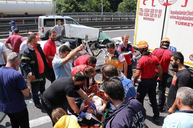 Bolu Dağı’nda Feci Kaza: 1 Ölü, 2 Yaralı