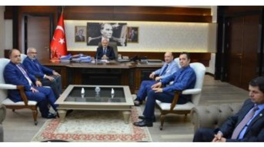 Ayto&rsquo;dan Vali K&ouml;şger&rsquo;e Ziyaret