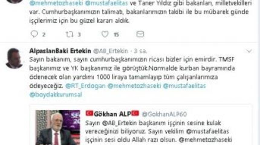 Boydak Holding &Ccedil;alışanlarına Ramazan Bayramı M&uuml;jdesi