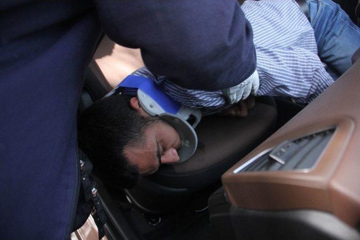 Uçuruma Düşmesini Tel Örgü Önledi, Kurtarılmayı Böyle Bekledi G3