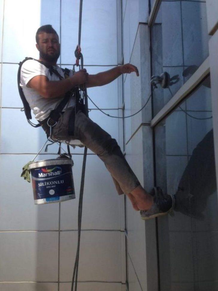 Hastanenin 5. Katından Düşen İşçi Defnedildi G5