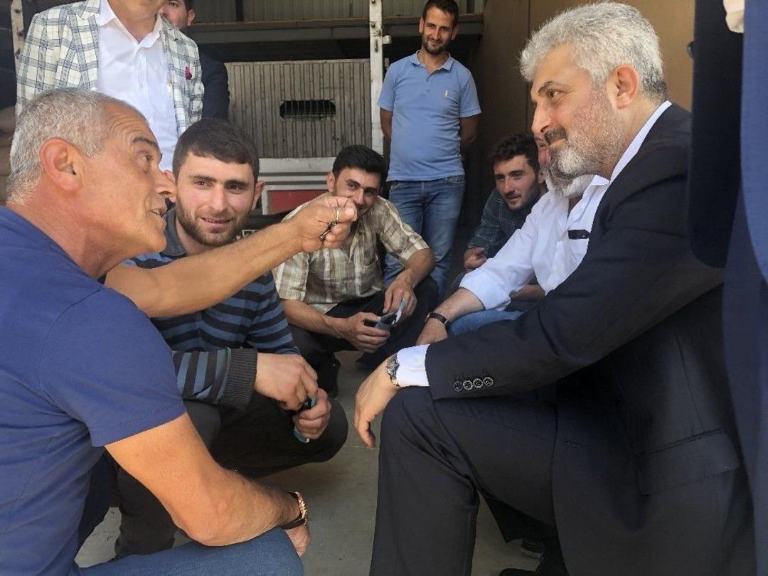 Ak Parti Trabzon Milletvekili Adayları Se&ccedil;im Gezilerini S&uuml;rd&uuml;r&uuml;yor