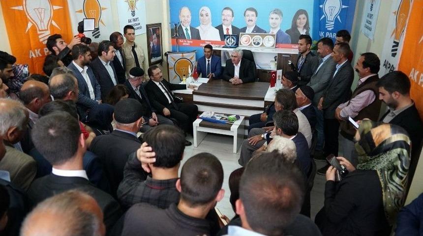 Ak Parti Kara&ccedil;oban&rsquo;a &Ccedil;ıkarma Yaptı