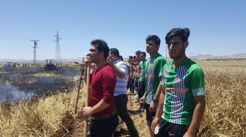 Ma&ccedil;ı Ka&ccedil;ırma Pahasına Yangına M&uuml;dahale Ettiler