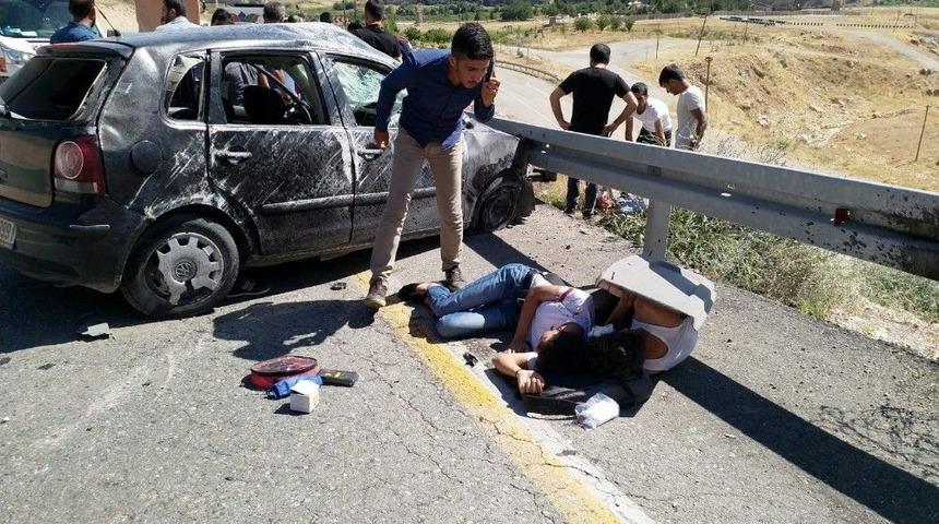 Batman&rsquo;da Trafik Kazası