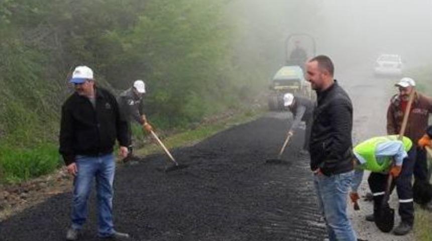Havalar Isında Yama &Ccedil;alışması Başladı