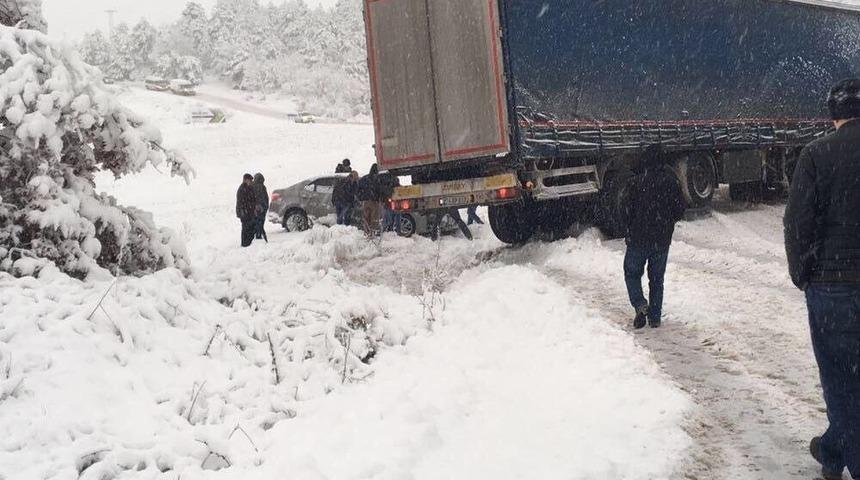 Yenişehir Yolunda Kaza