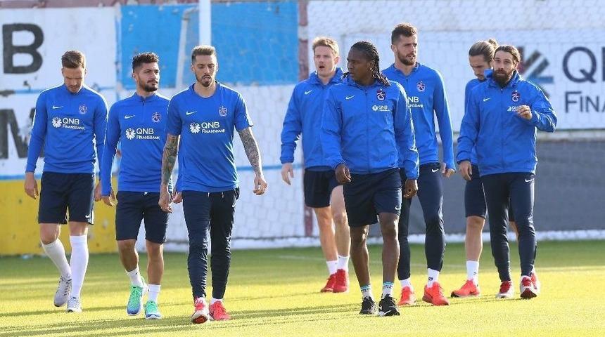 Trabzonspor, Sivasspor Ma&ccedil;ı Hazırlıklarını S&uuml;rd&uuml;rd&uuml;