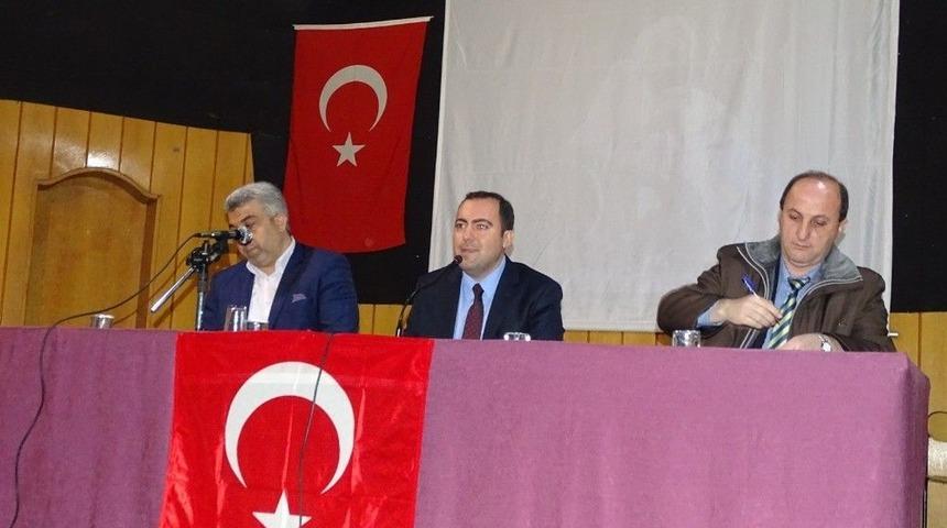 Hisarcık’taki Halk Toplantısı’na Yoğun Katılım