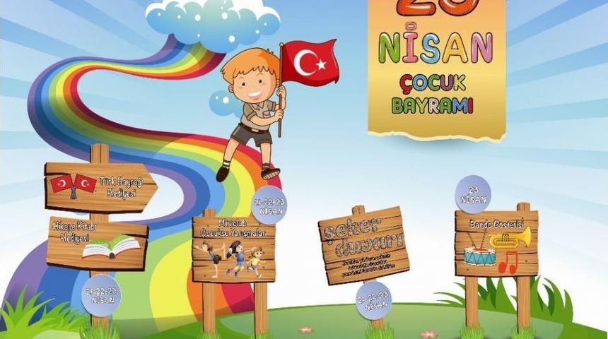 Atakum&rsquo;da 23 Nisan Coşkusu