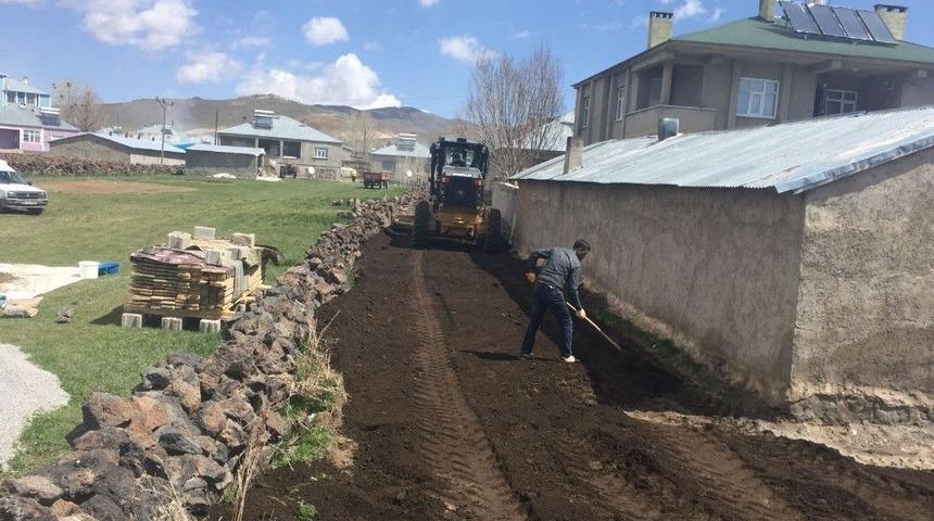 &Ccedil;aldıran&rsquo;da Altyapı &Ccedil;alışması