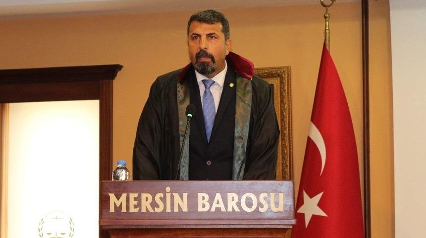 Mersin Barosu&rsquo;nda Yeni Başkan Bilgin Yeşilboğaz