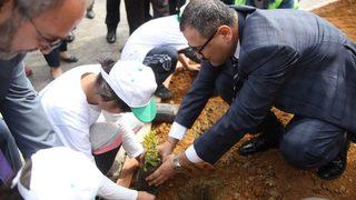 Sevgi Evleri Sakinleri İle Huzurevi Sakinleri Fidan Dikti