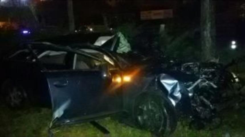 Direksiyon Hakimiyetini Kaybetti Takla Attı: 1 &Ouml;l&uuml;, 1 Yaralı