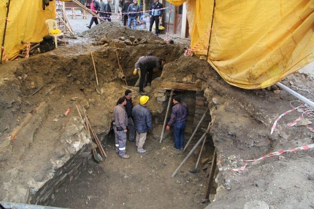 İskilip&rsquo;te Bulunan Tarihi Yapıda Tespit Kazı &Ccedil;alışmaları Tamamlandı