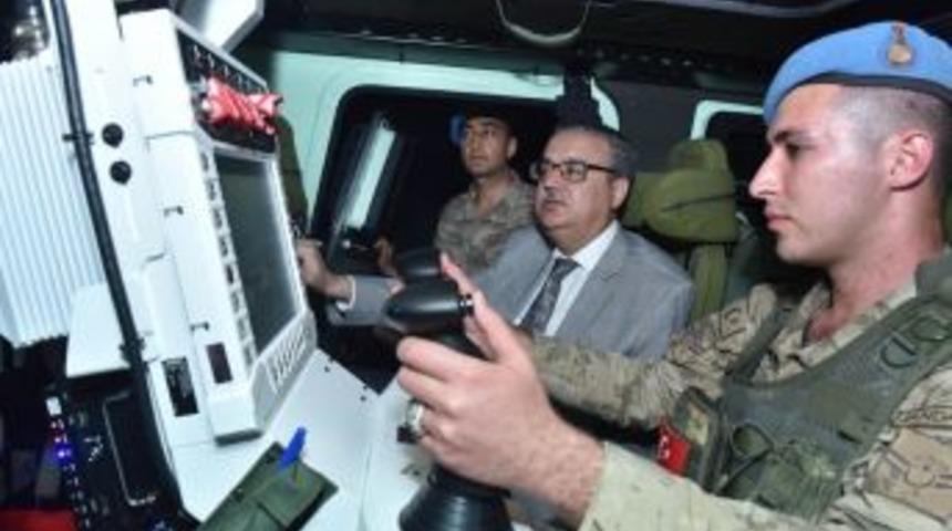 Vali Su, Jandarma Komando B&ouml;l&uuml;ğ&uuml;n&uuml; Ziyaret Etti