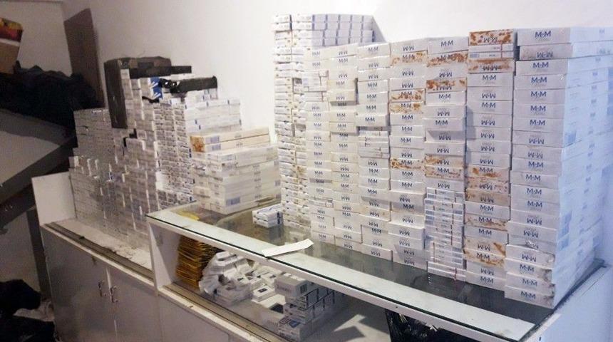 Ankara Polisinden Ka&ccedil;ak Sigara &Ccedil;etesine Darbe