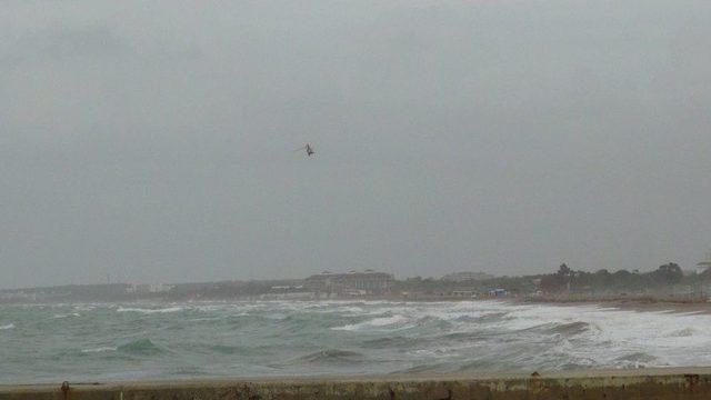 Manavgat&rsquo;ta Alabora Olan Teknede Kaybolan Vatandaşı Arama &Ccedil;alışmaları S&uuml;r&uuml;yor 1