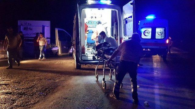 Kadirli’de Trafik Kazası 4 Yaralı