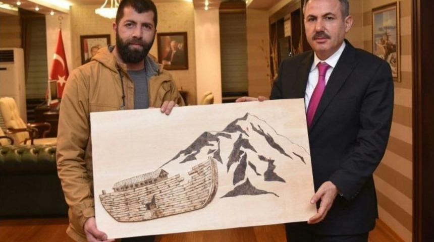 Yeşilay Ağrı Şube Başkanı Aslan&rsquo;dan Vali Elban&rsquo;a Ziyaret