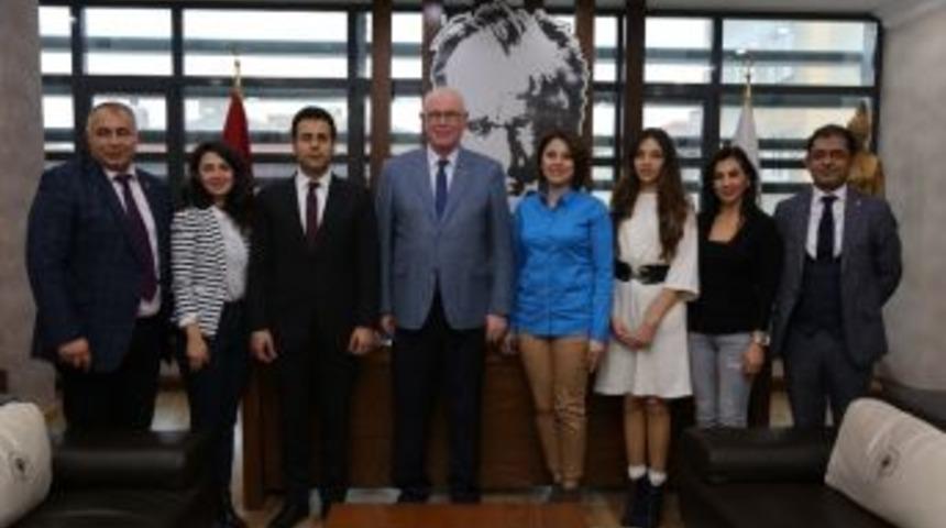 Tmmob &Ccedil;evre M&uuml;hendisleri Odası&rsquo;ndan Başkan Kurt&rsquo;a Ziyaret