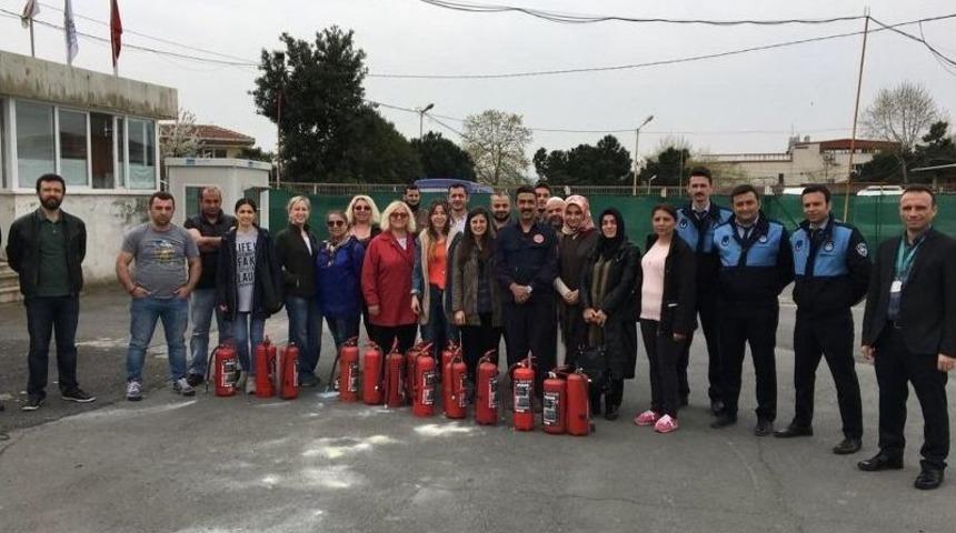 Bey-afad&rsquo;dan Yangın Eğitimi Ve Tatbikatı