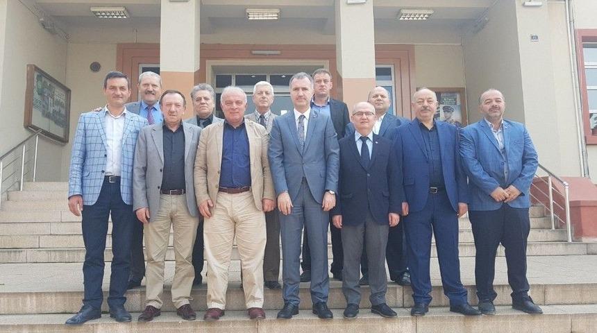 Esnaf Odaları Başkanlarından Taban&rsquo;a Ziyaret